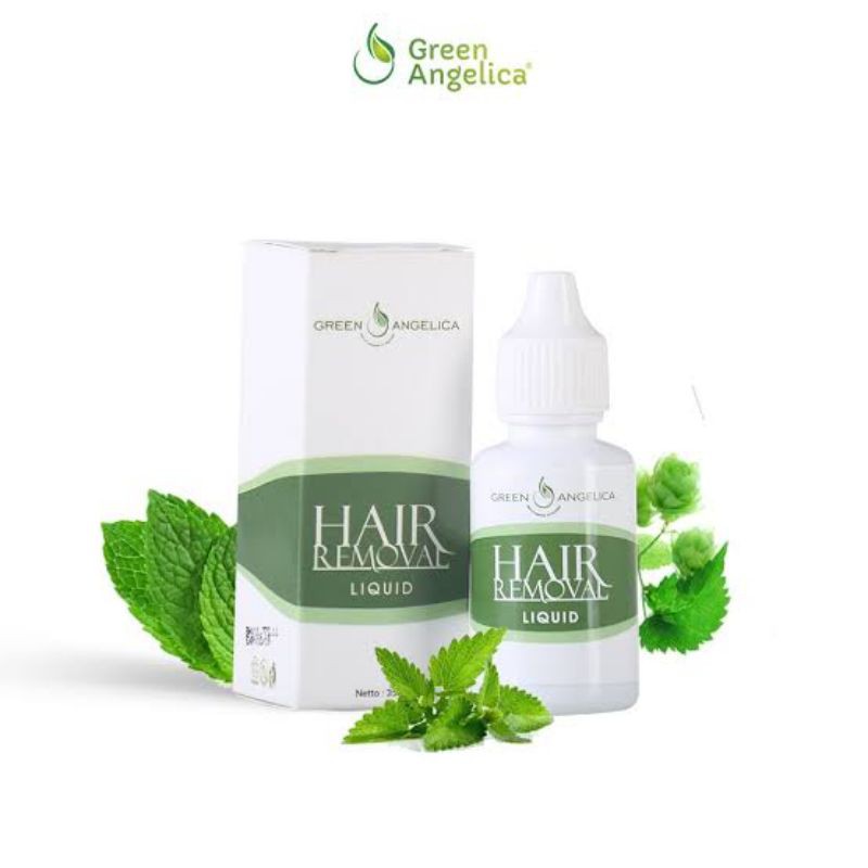 HAIR REMOVAL GREEN ANGELICA - Penghilang Bulu Tercepat Perontok Bulu Ampuh