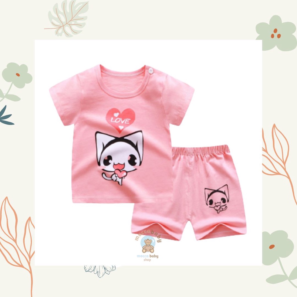 MBSS Baju bayi import stelan bayi karakter 0-2 tahun | setelan bayi | baju bayi laki laki 009