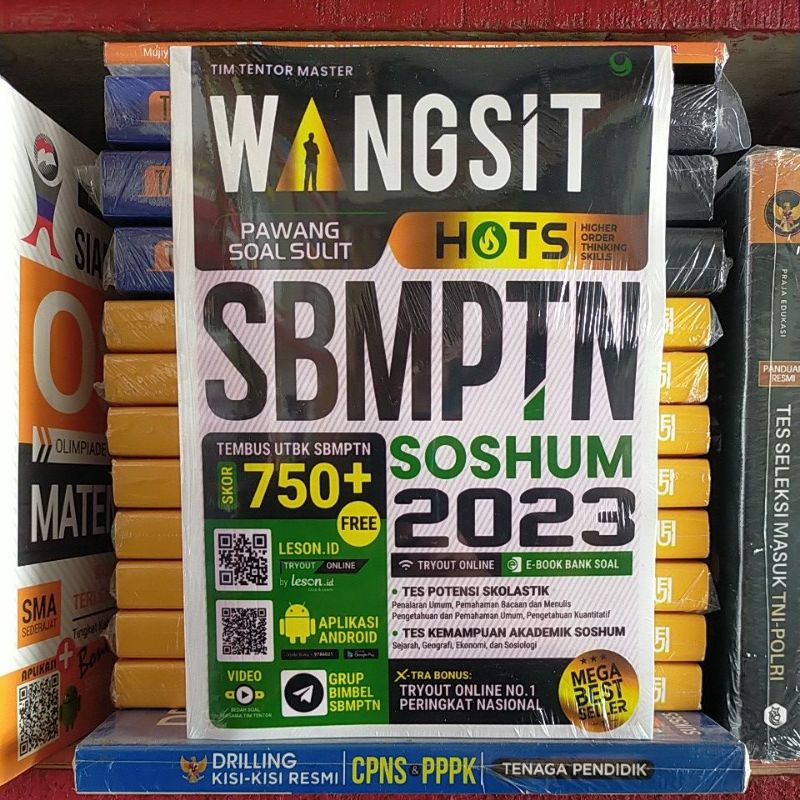 Jual Buku Wangsit (Pawang Soal Sulit ) Hots UTBK SBMPTN Soshum 2023 ...