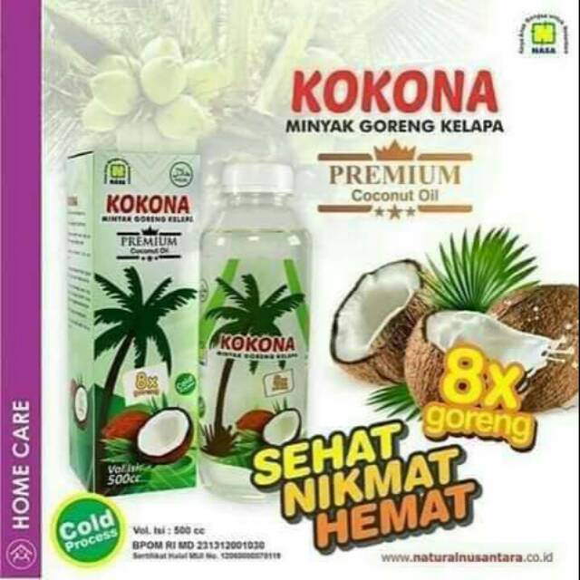 

Kokona Minyak Goreng Kelapa NASA || Coconut Oil Premium