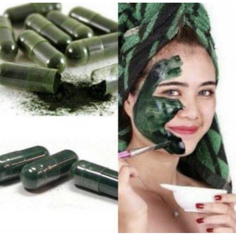 Masker Spirulina (isi3pcs)