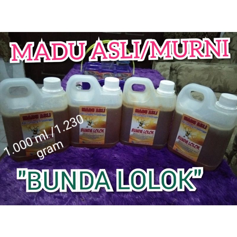 

MADU ASLI PROBOLINGGO 1 Liter ( 1000 ml)