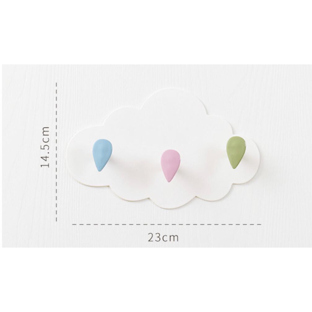 UNNISO - Coophook Motif Cloud / Gantungan Hanger Lucu Bentuk Awan