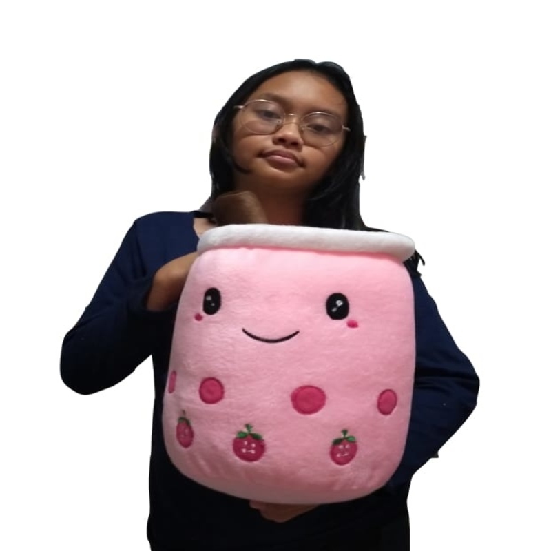 boneka boba milktea viral jumbo / boneka boba milktea jumbo viral / boneka boba jumbo