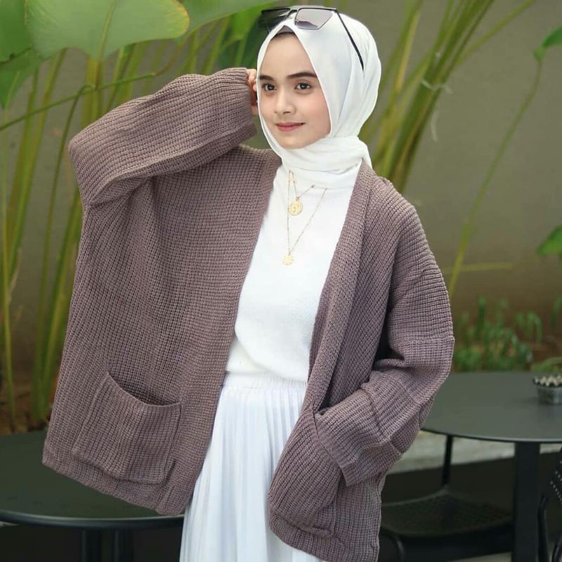 OVERSIZED cardigan LAVELLA PREMIUM TEBAL SS001 / cardigan PREMIUM TEBAL