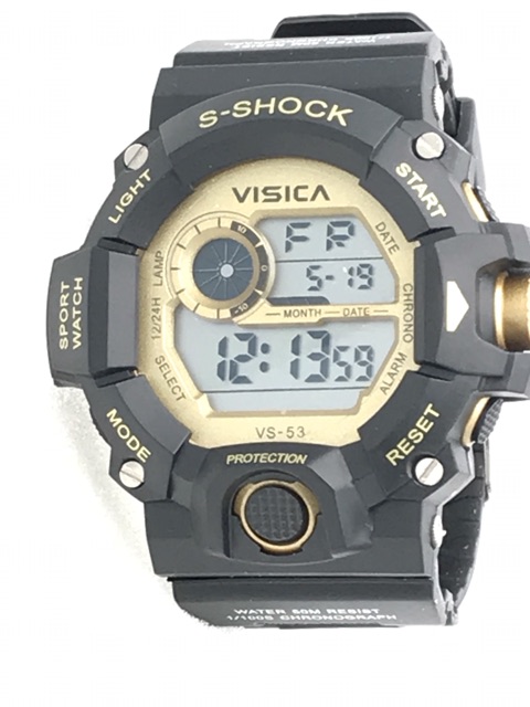 Visica Original Jam Tangan Pria Sporty Digital Water Resistent