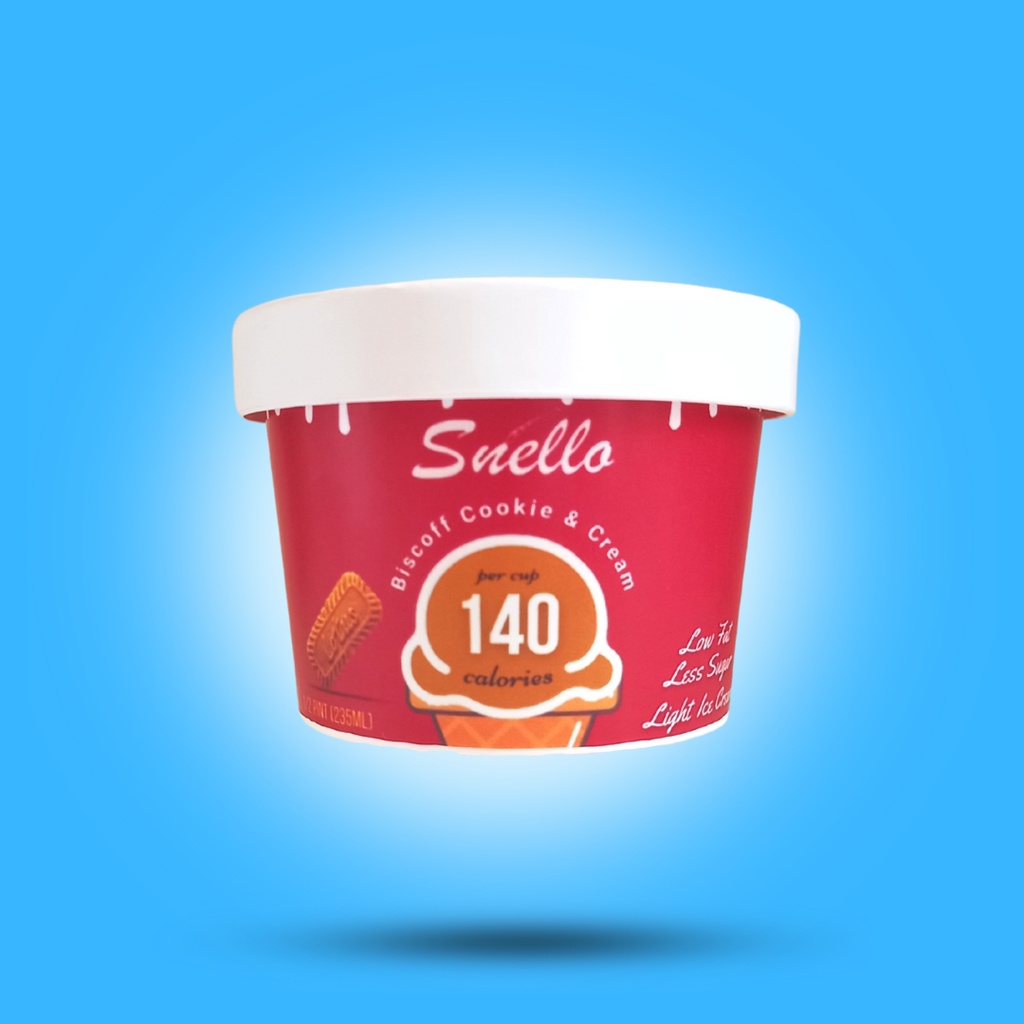 

Snello Gelato (M) - Biscoff 140kcal