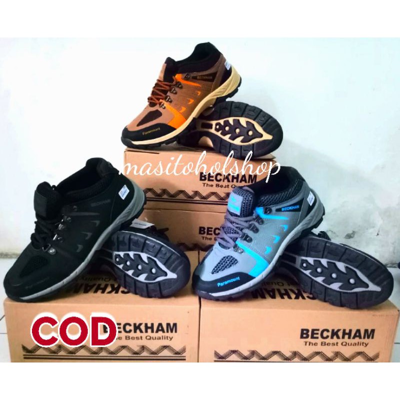 Sepatu Gunung original Beckham Paramount pendek/sepatu kerja/sepatu original  cowok cewek