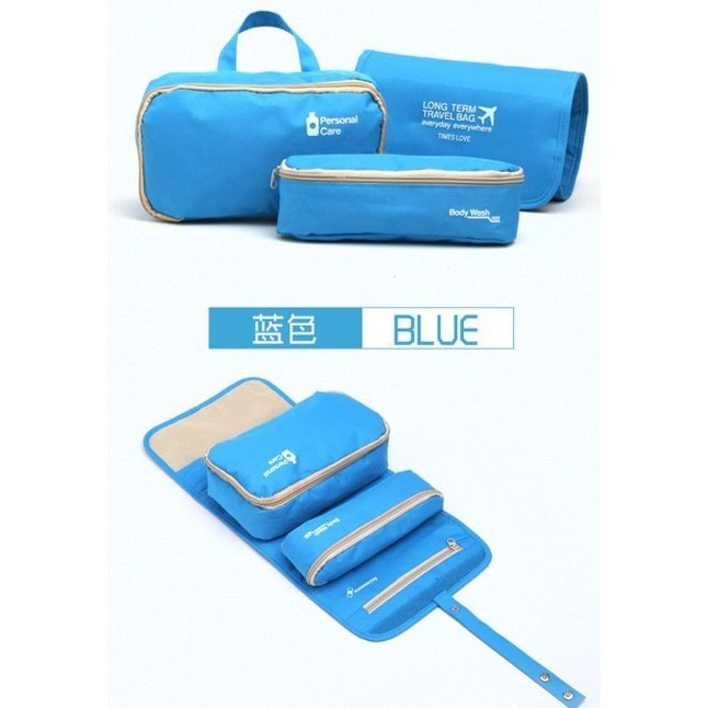 Toiletries Gadget pouch Long Term 3 in 1Travel Bag organizer Cosmetic