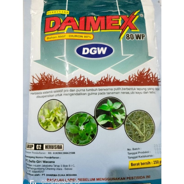 HERBESIDA DAIMEX 80 WP / PRODUK DGW