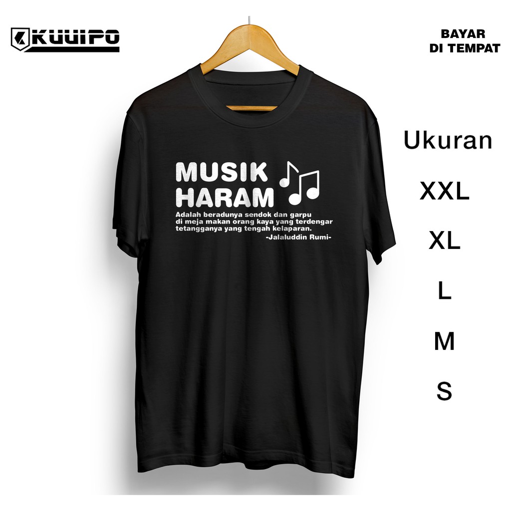 Kaos Dakwah Islami Kata Kata Jalaluddin Rumi Shopee Indonesia