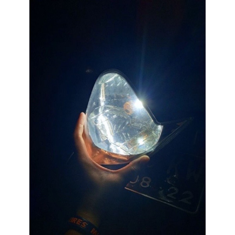 NEW Lampu Led HS1 H4 PUTIH Vixion/Bison/R15/Mx king/Verza/CB 150R/Scopy fi/CBR 150/Klx/Ninja 150