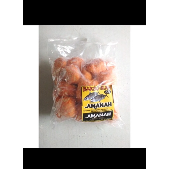 

Bakso Goreng ikan crispy amanah 500 gr (isi 24) (frozen food)