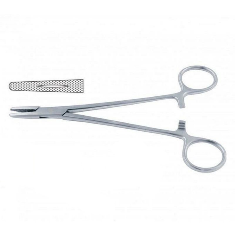 Needle Holder 14 cm Mayo Hegar Nalfuder 14 cm Nalpuder