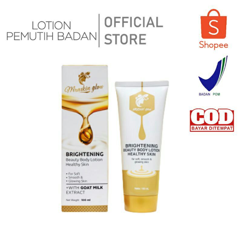 LOTION PEMUTIH BADAN MRASKIN GLOW