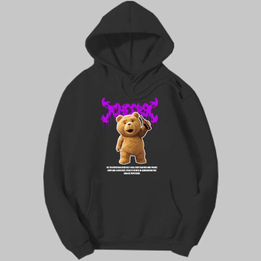 MVP - Cheers Bear Hoodie - Hoodie Beruang Unisex