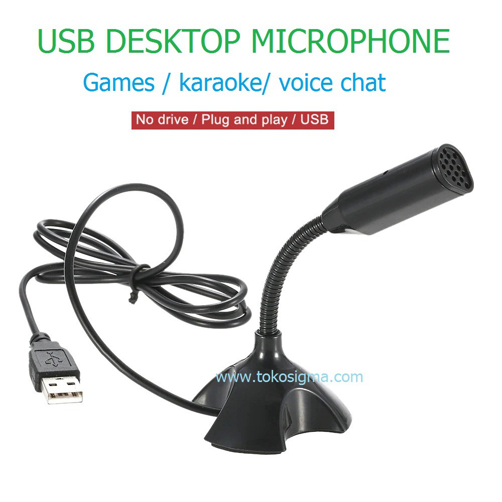 Mic USB Desktop Microphone 360 Standing Zoom Team USB Voice Call Sound