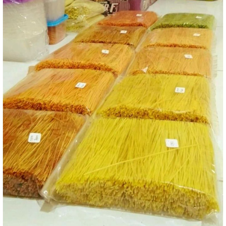 

Mie Lidi Matang 500gr Varian Rasa