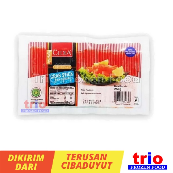 

Cedea / Minaku Crabstick / Crab Stick / Stik Kepiting 250GR