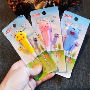 katenbat/korek telinga LED/pembersih telinga LED/cartoon light earpick