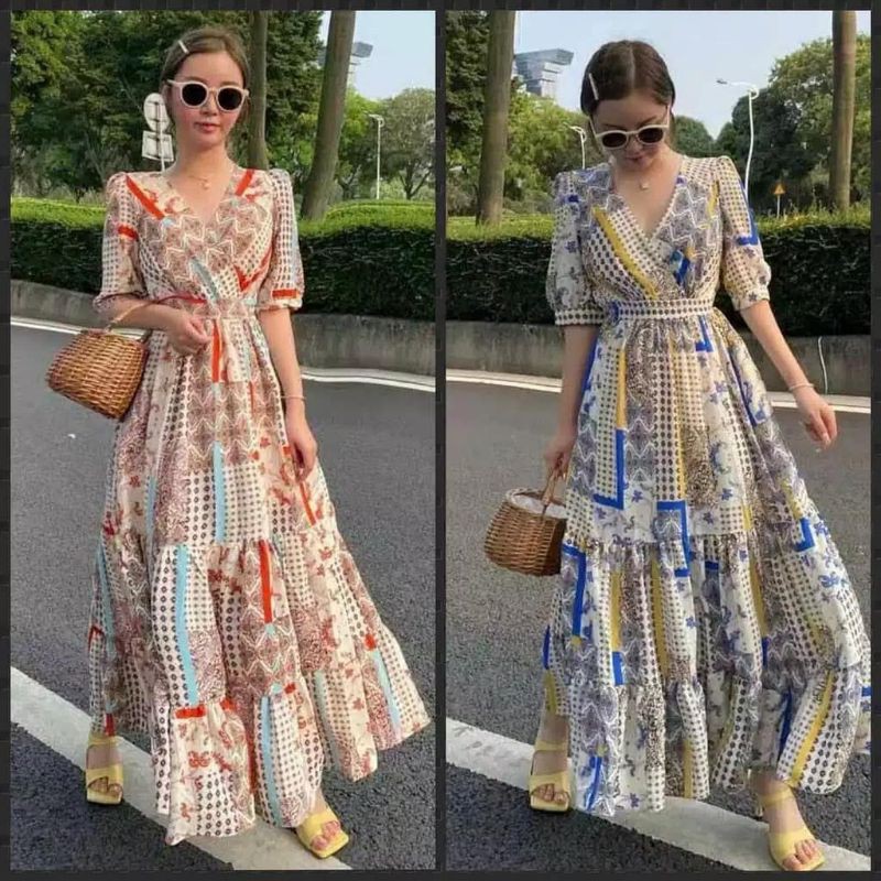 gamis korean look ceruty premium import