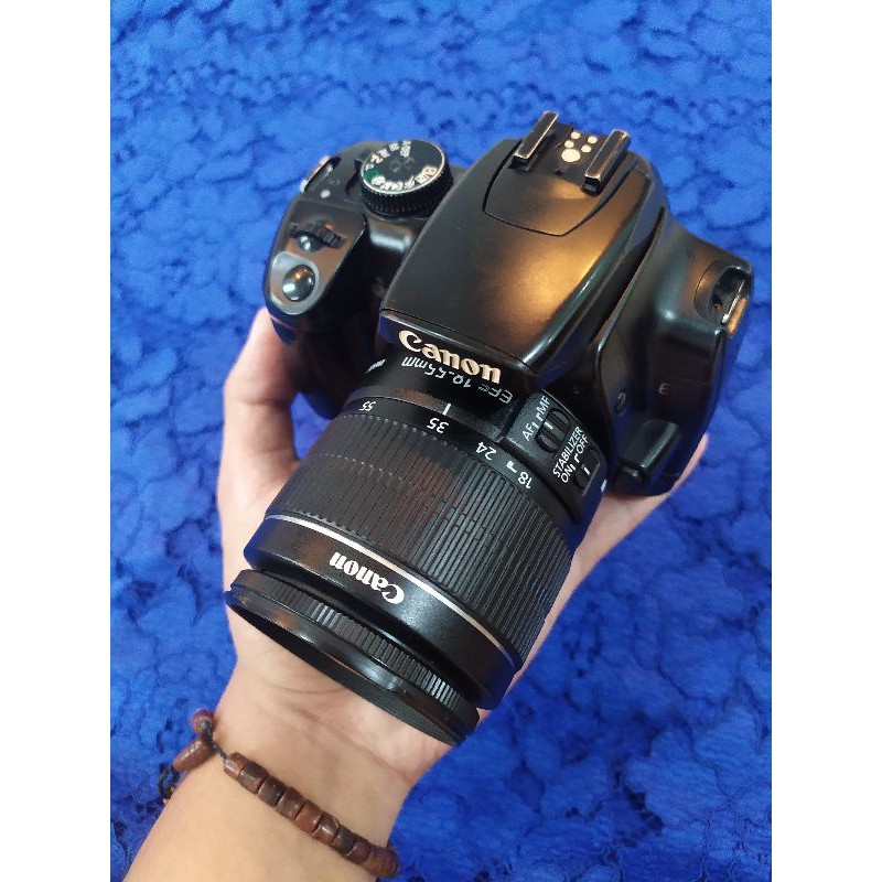 Jual Canon eos 400d dan lensa kit 18-55mm siap pakai | Shopee Indonesia