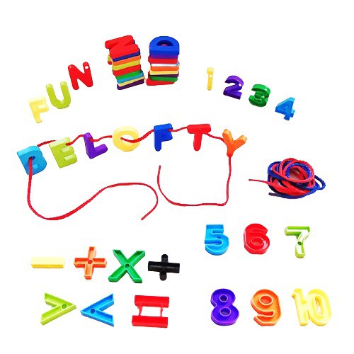Mainan Edukasi Meronce Alphabet / Bilangan Belofty Toys