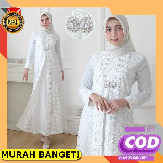 Baju Gamis Wanita Terbaru 2022 Gamis Polos Premium Gamis Moscrepe Premium Gamis Mewah Dan Elegan Baj