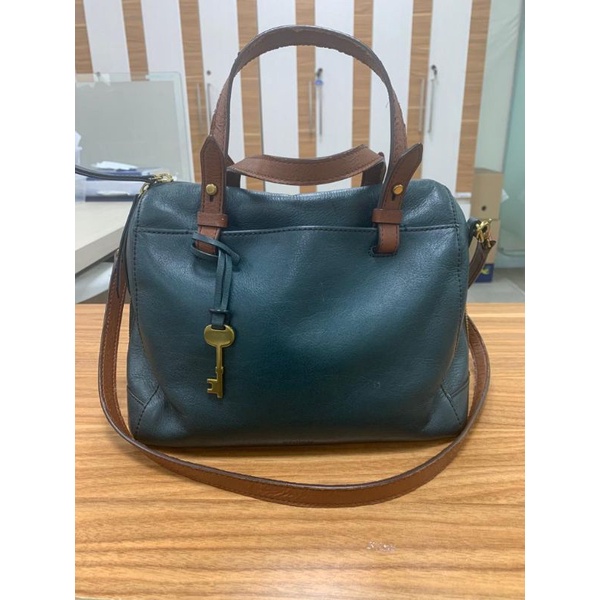 Preloved fossil bag satchel rachel