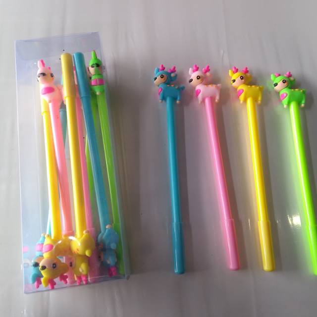 

1 LUSIN PULPEN GEL KARAKTER LUCU DAN UNIK