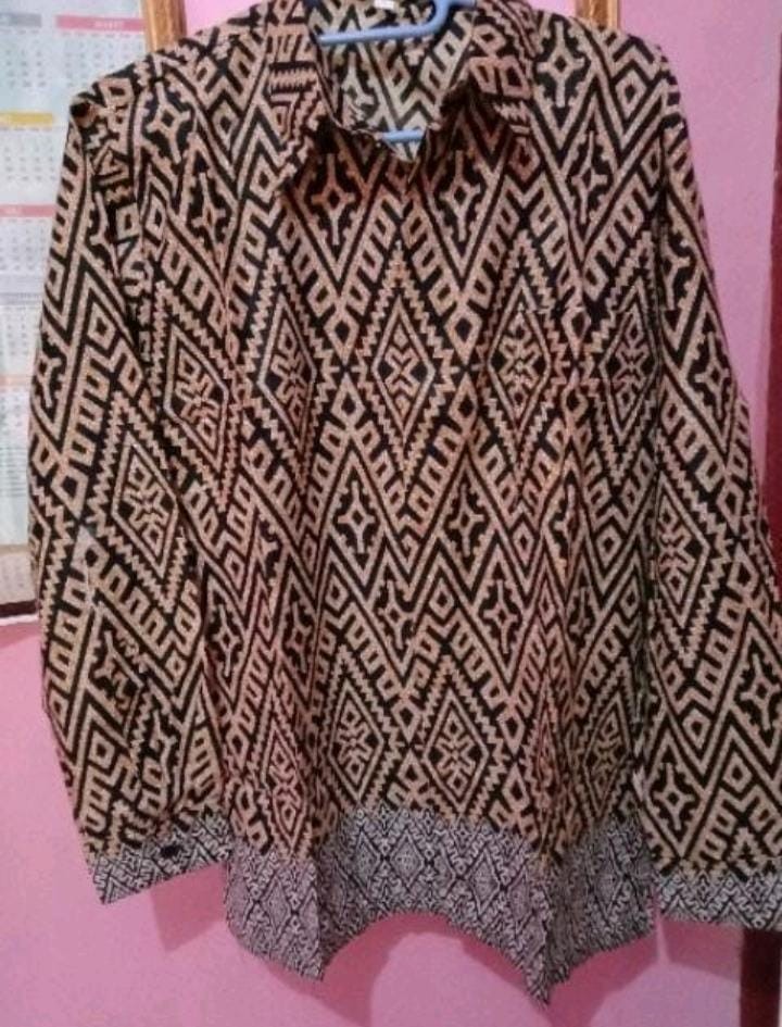 Batik Couple Kebaya Tunangan Asyifa 2 Wisuda Kondangan Modern Terbaru Kekinian