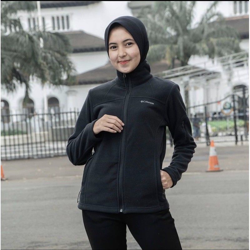 JAKET GUNUNG PRIA WANITA FLEACE COLUMBIA HANGAT