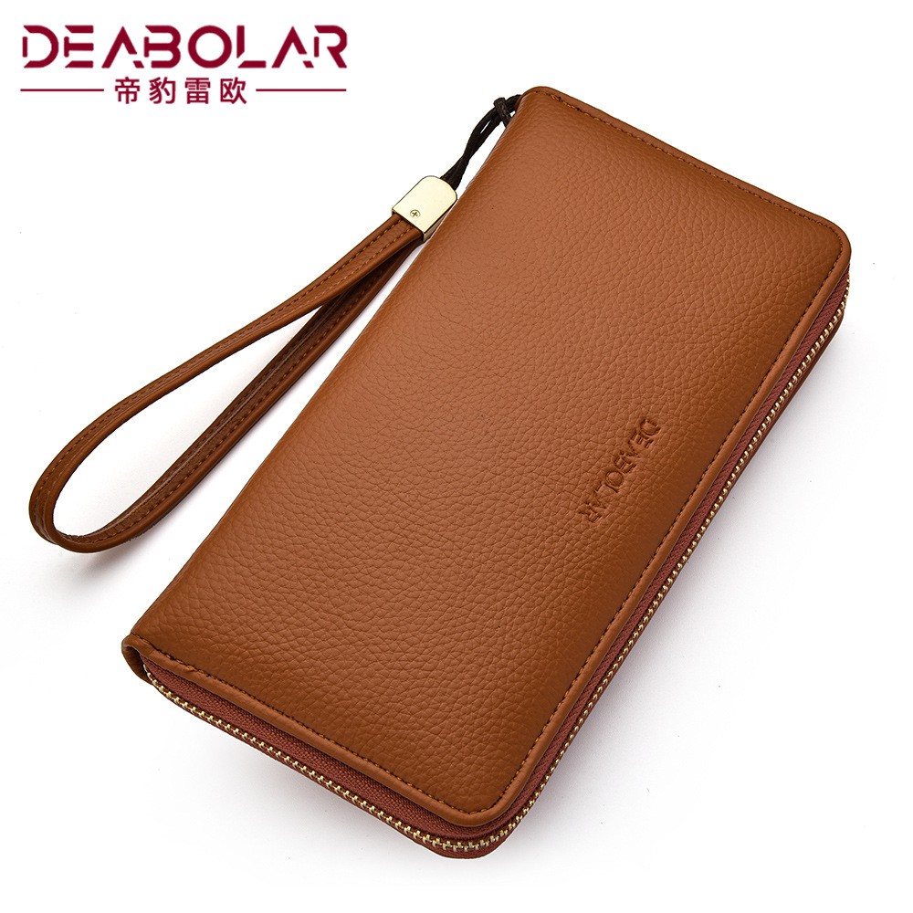 ORIGINAL DEABOLAR K3218 DOMPET PANJANG TEBAL KULIT PU LEMBUT MUAT BANYAK KARTU DAN HP