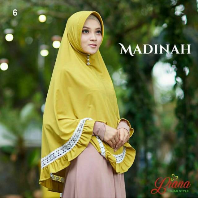 (COD) KERUDUNG JUMBO BERGO MADINAH RENDA MURAH || JILBAB JUMBO RENDA BESAR || KHIMAR SYAR'I