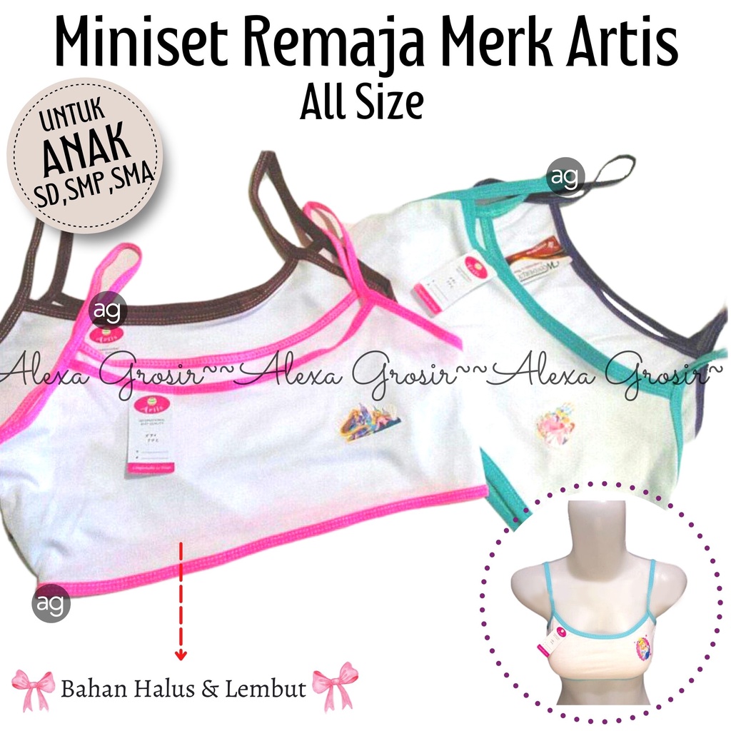 Miniset ABG Anak Remaja Perempuan Sekolah SD SMP SMA artis