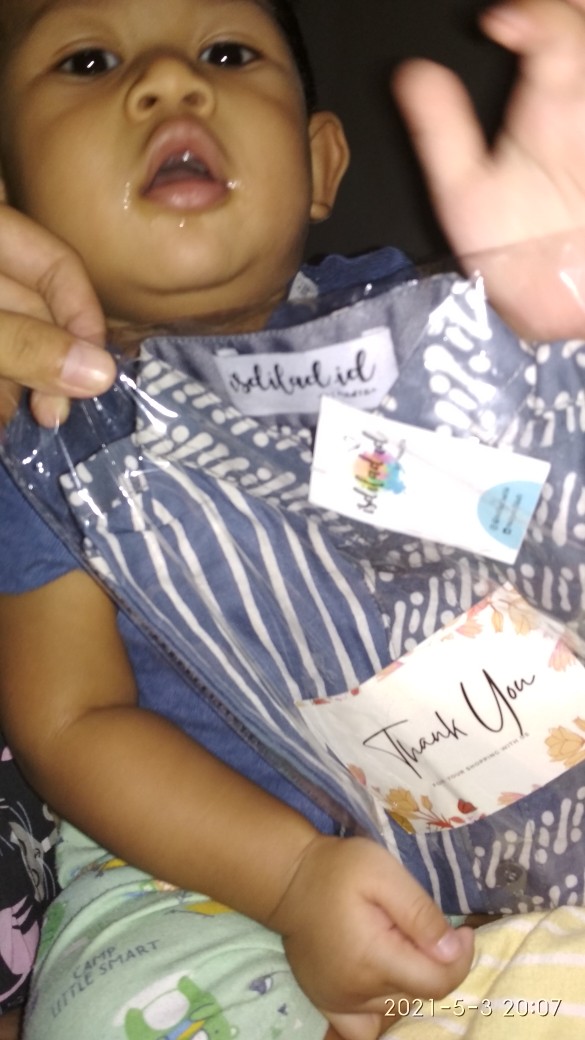 Po Batik Anak & Ayah Lengan Pendek