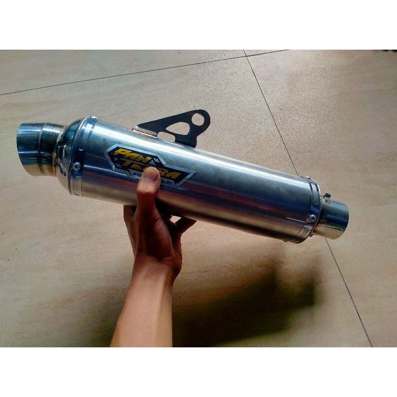 slencer slincer knalpot motor racing bulat panjang 30 d 50 Fantera pantera cantol only