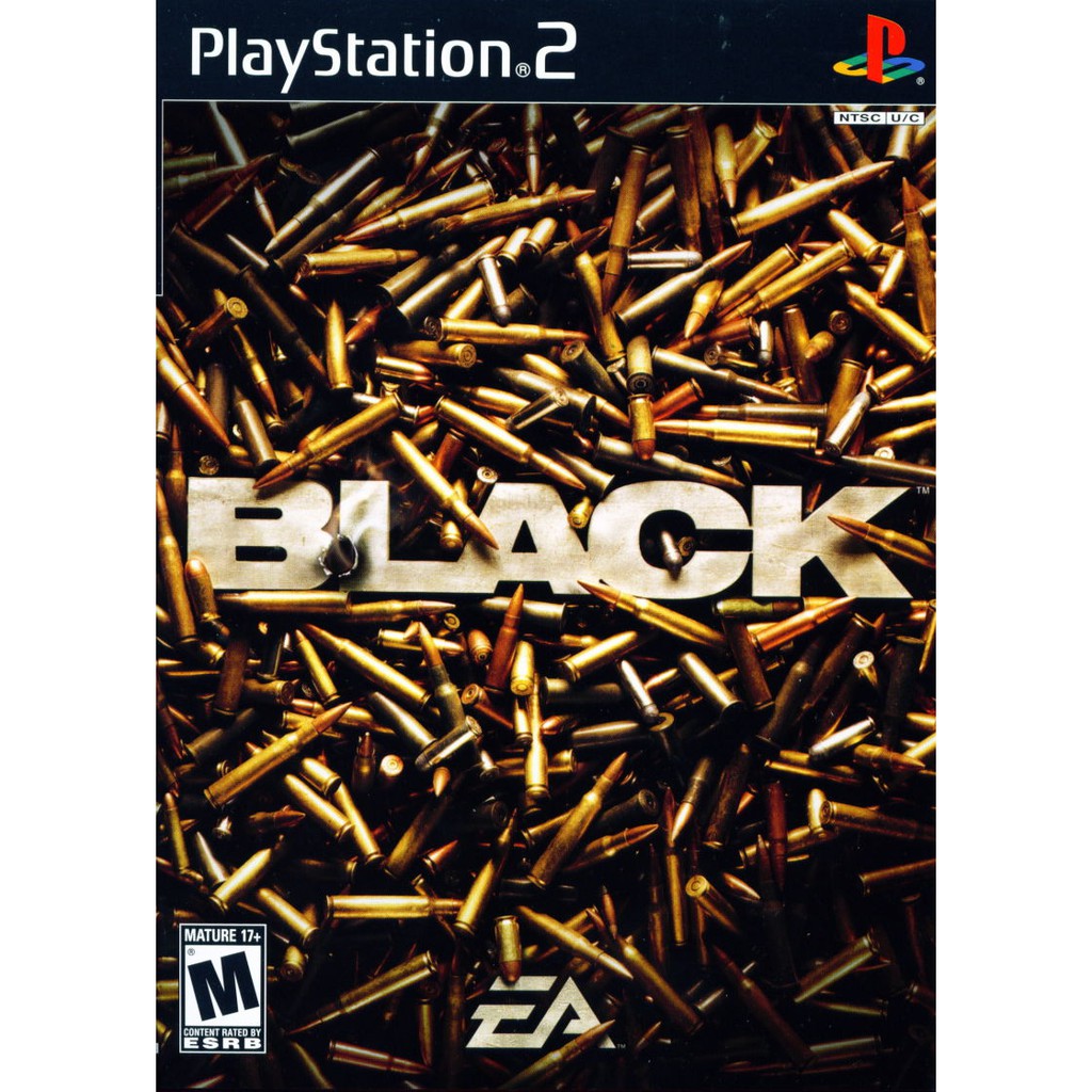 DVD Game PS2 Black