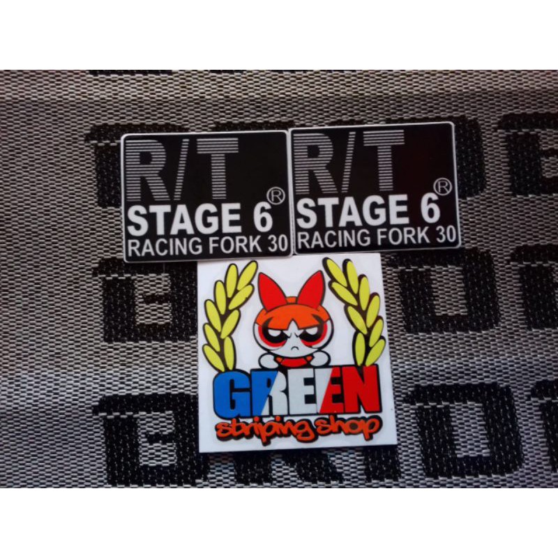 Stiker RT Stage