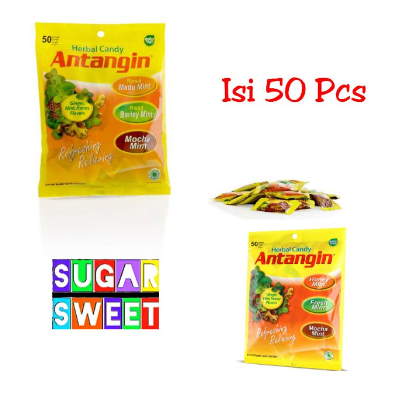 

Antangin Deltomed Permen Herbal isi 50 Pcs