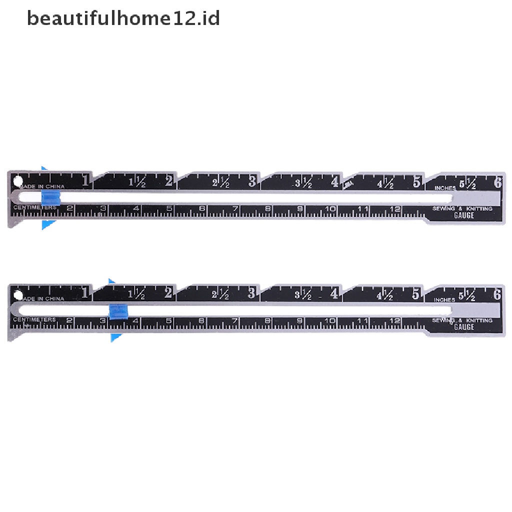 【beautifulhome12.id】 Sewing Seam Ruler Measuring Gauge Patchwork Quilting Tailor Sizer Helper Tools .