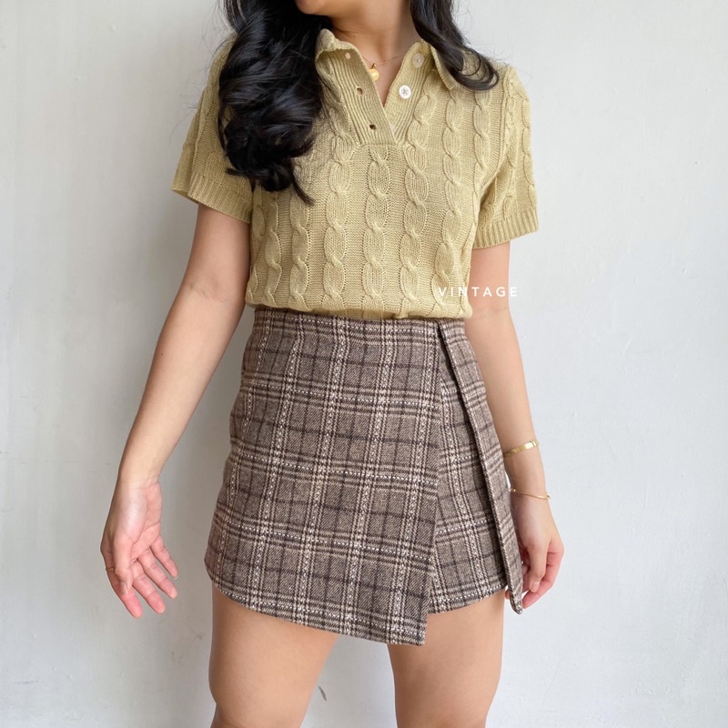 BLOUSE WANITA ANABELLE TOP BASIC CASUAL-3