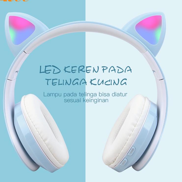 Model Baru.. (Bundle) TACOO Wireless Headphone / Headset TEH0427 Bluetooth 4.2 Powerful Bass Portabl