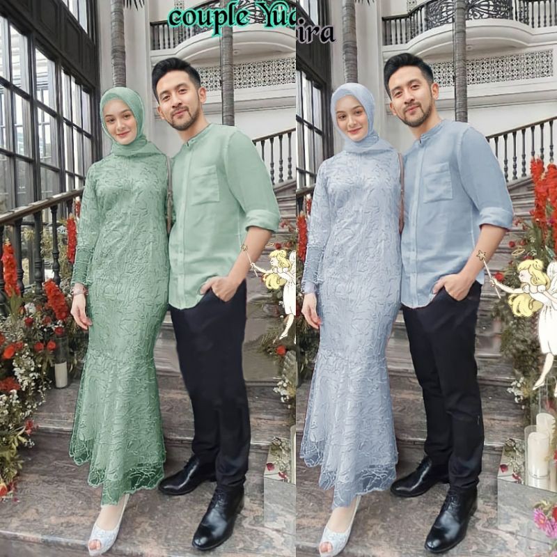 HS- Baju Couple Kondangan Kekinian Modern Kapel Pesta ...