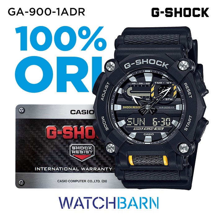 Casio G-Shock GA-900-1ADR / GA-900-1A / GA900 – NEW ORIGINAL