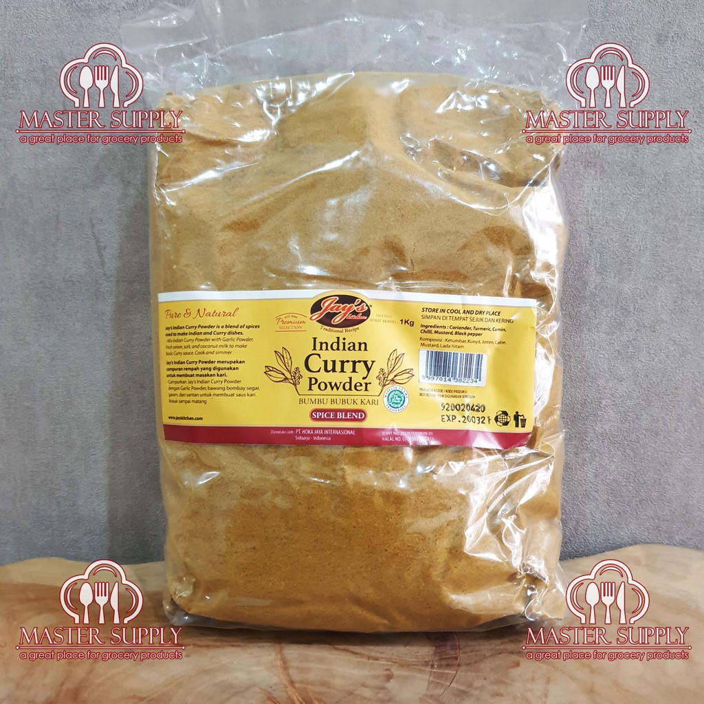 

INDIAN CURRY POWDER JAYS 1 KG / BUBUK KARI INDIA JAYS BEST SELLER