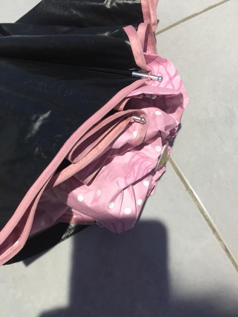 Ombotak Payung Lipat Loko Rose. Mawar Motif Fashion Mewah Cantik Teduh