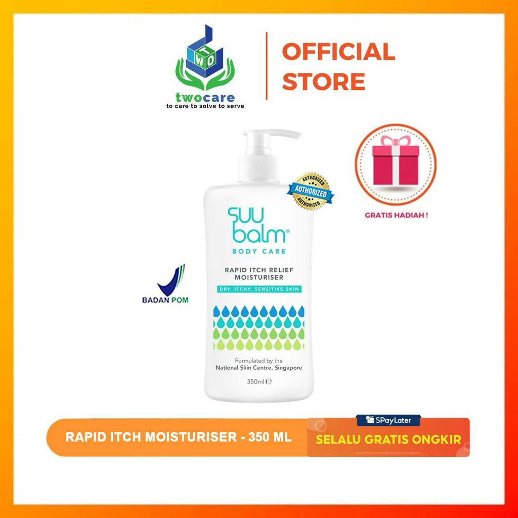 SUU Balm Adult Body Care Moisturiser Rapid Itch Relief 350ml