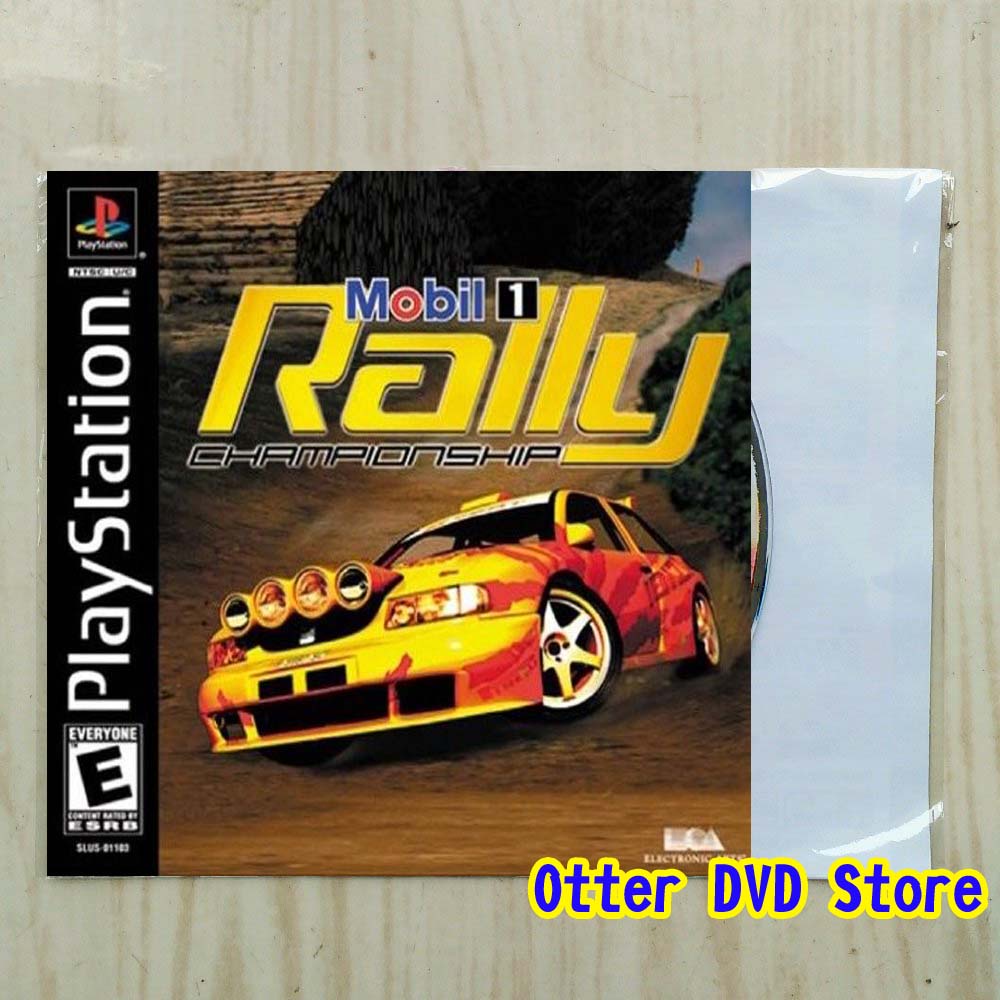 Kaset CD Game Ps1 Ps 1 Mobil 1 Rally Championship