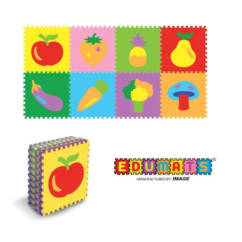 Evamat Matras Puzzle Play Mat Edumats Fruits